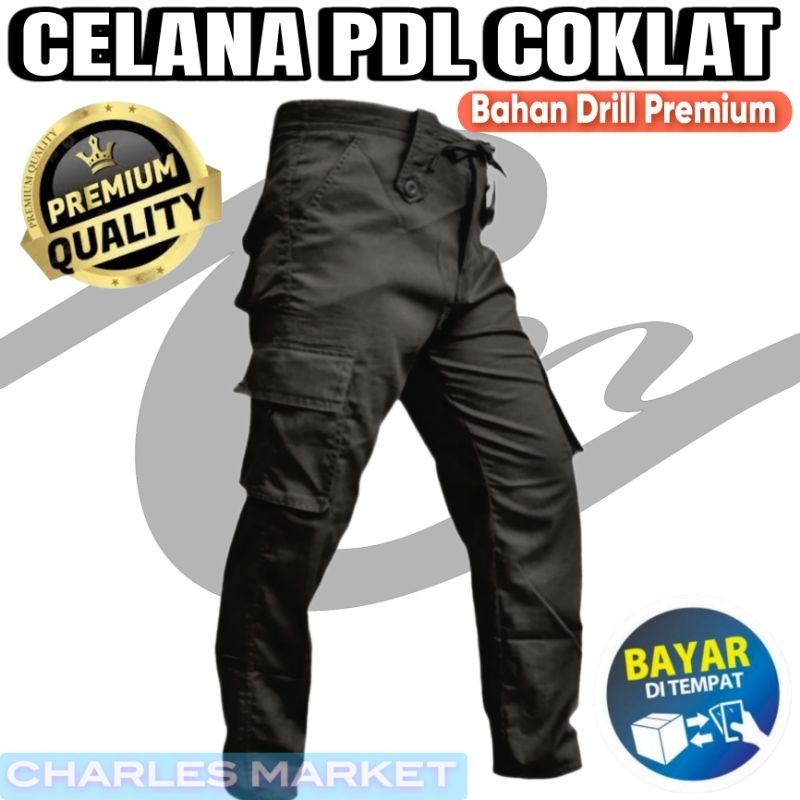 CELANA COKLAT SECURITY PDL -CELANA PDL SATPAM COKLAT
