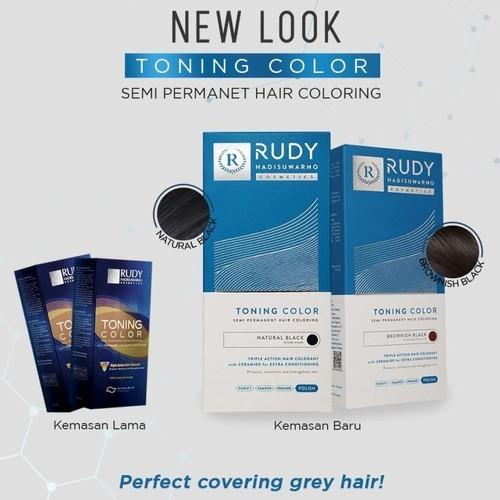Toning Color / Cat Rambut Rudy Hadisuwarno - Rudi Toning