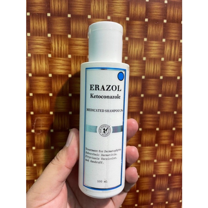 Shampo Ketombe ERHA Erazol Shampoo Dermatitis Seboroik & Infeksi Jamur