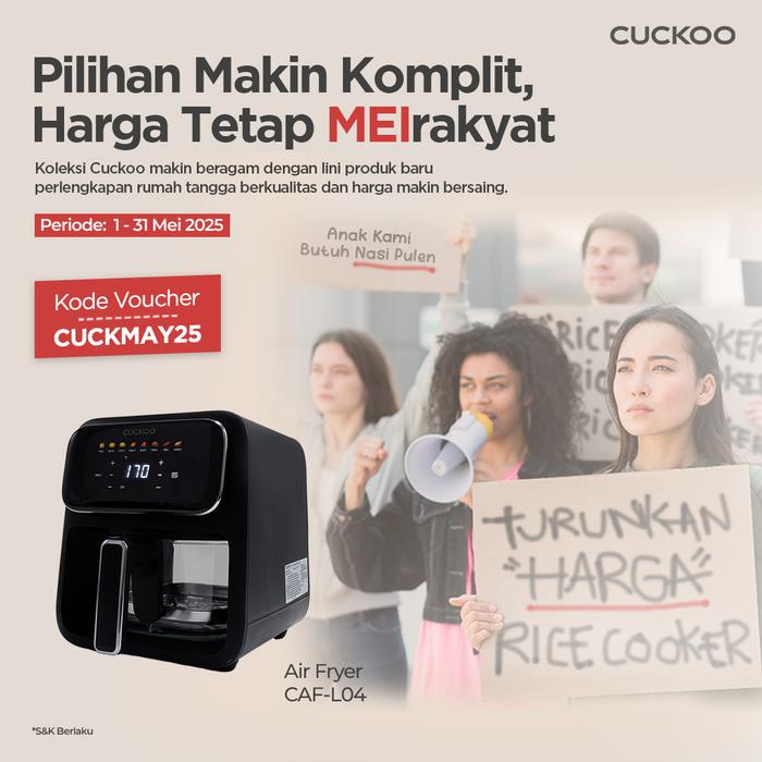 CUCKOO New Air Fryer CAF-L04