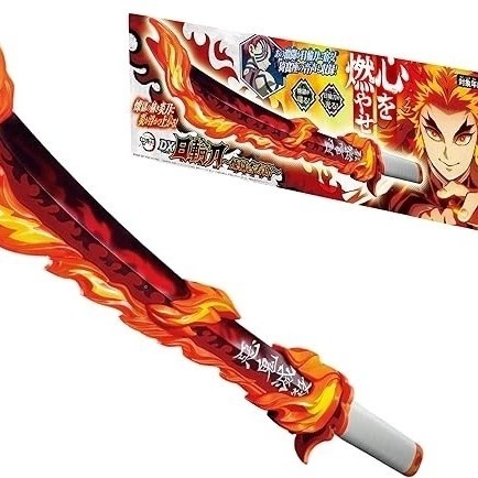 Bandai Demon Slayer Blade DX - Kimetsu no Yaiba Nichirin Sword Kyojuro Rengoku