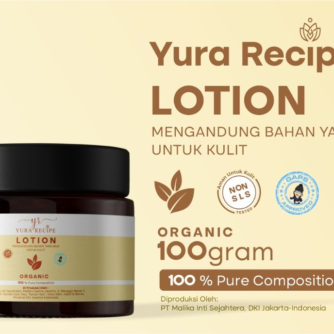 Yura Recipe Lotion, Salep Kulit Gatal Jamur Eksim, Ruam Bayi, Jerawat