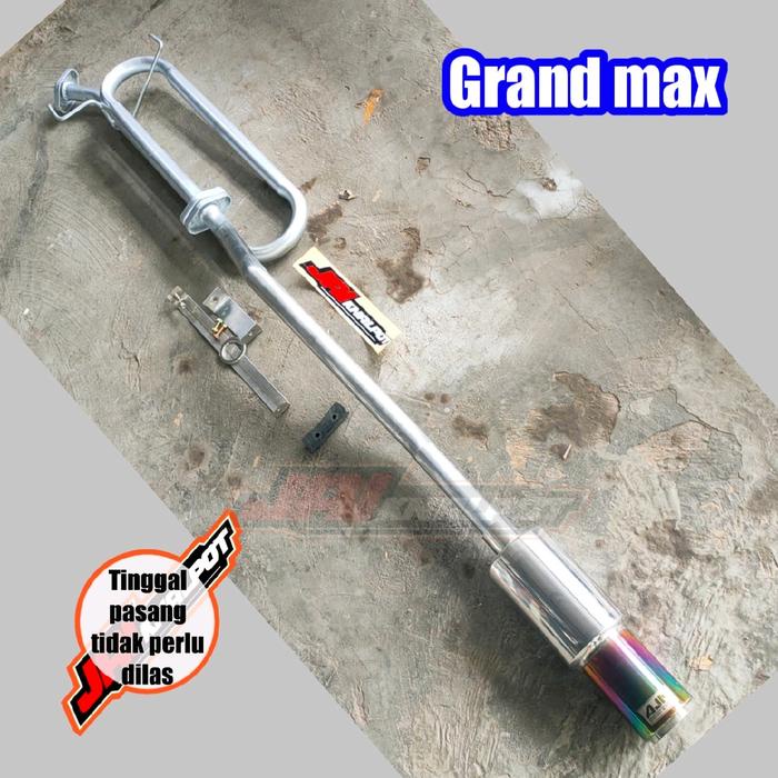 Velocity Vanguards Grand Max Pick Up Knalpot Pipa Lilitan