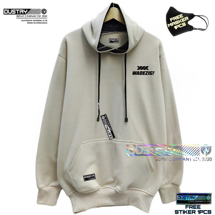 WADEZIG - Jaket Sweater Pria Distro Terbaru 2023 Hoodie sanmori Dewasa Tebal Hudii Cowo Korea Trend
