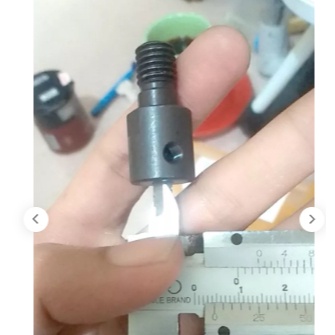 Adapter Chuck Drill Bor Gerinda M10 Angle Grinder Kunci L Baut Tanam AS 5 MM Cutting Saw 4 Inch