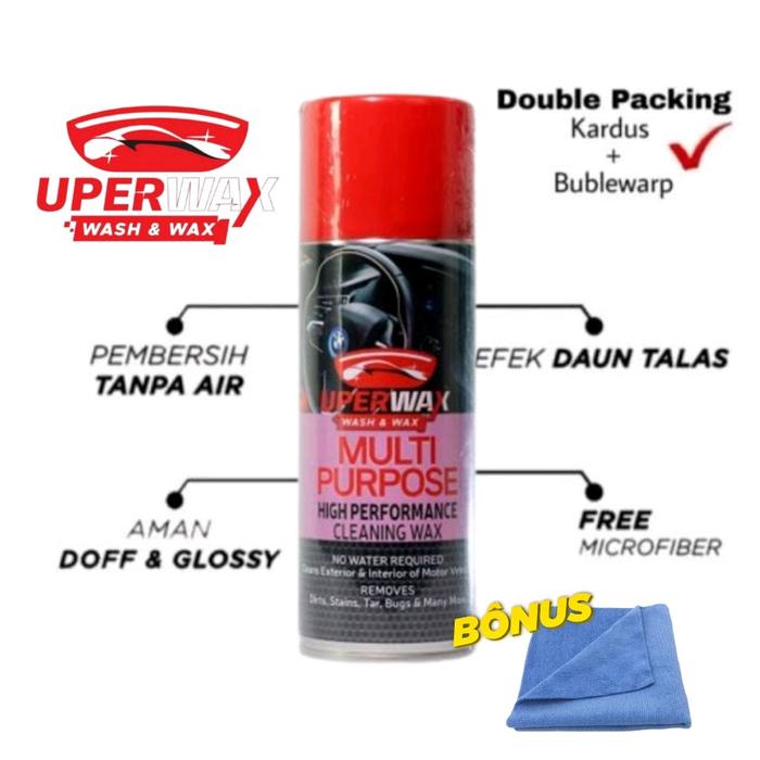 TERBARU Uperwax Pembersih b multipurpose Serbaguna pembersih noda dan mengkilapkan body mobil dan