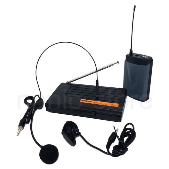 """] Mic Wireless Jepit Bando / Microphone Jepit Clip On Headset bando