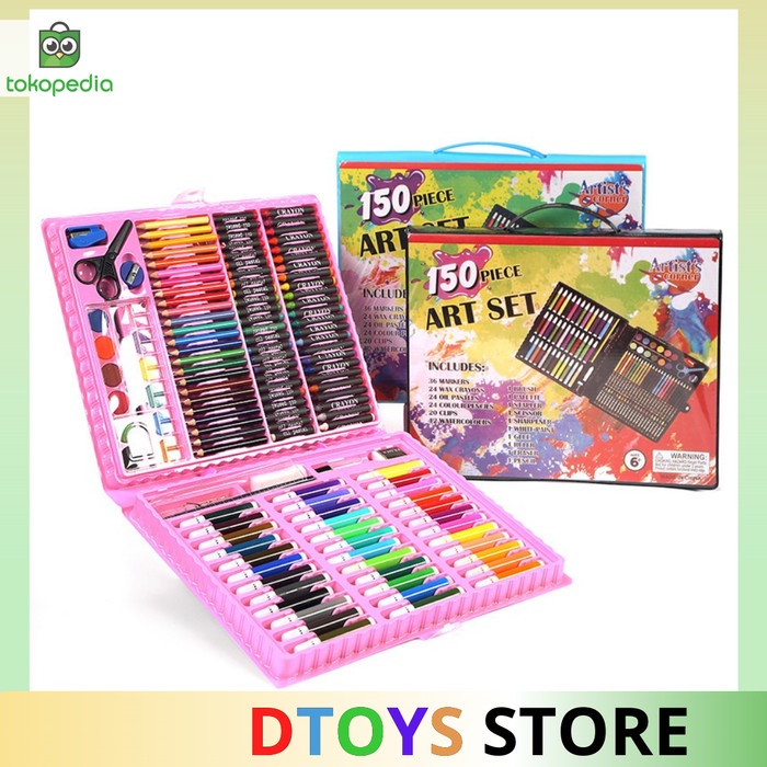 

Crayon set 150 Perlengkapan sekolah anak *