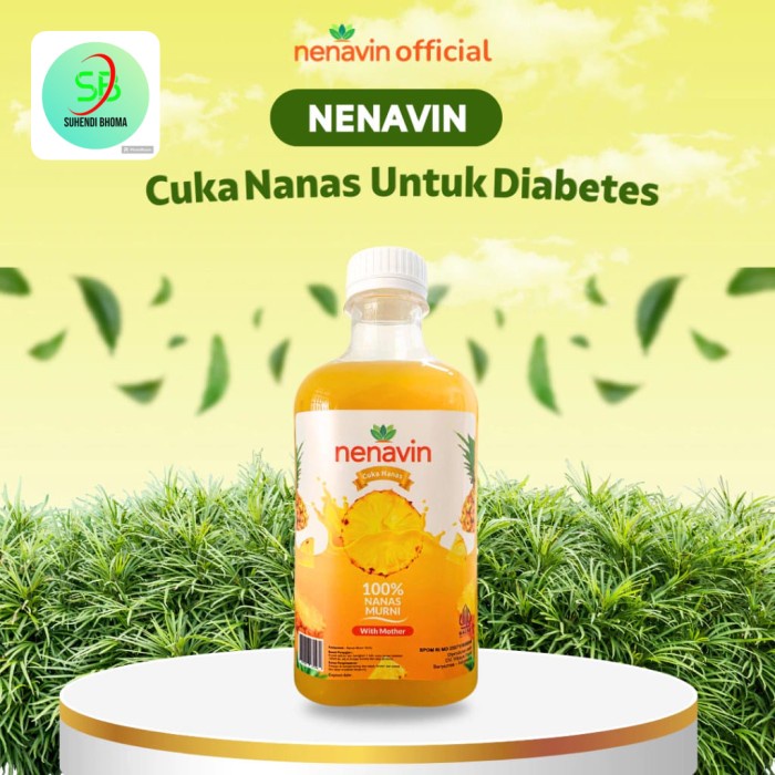 

Cuka Nanas Nenavin bantu Jaga asam urat dan diabetes