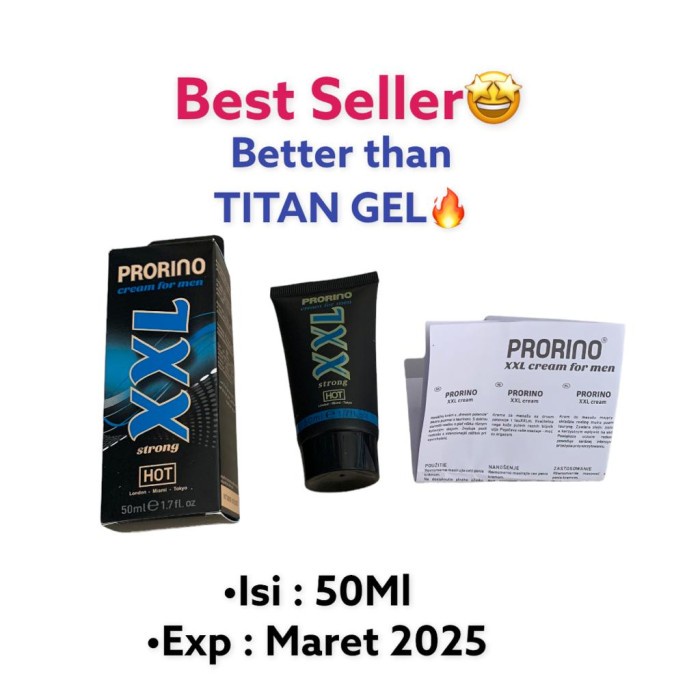 PRORINO XXL OBAT KUAT PRIA TAHAN LAMA ASLI ORIGINAL GERMANY