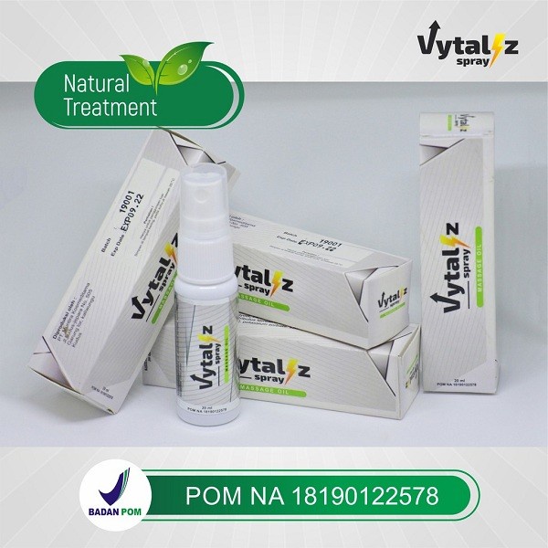 Vytaliz Spray Obat Herbal Kuat Pria Vitalyz Original Asli Tahan Lama