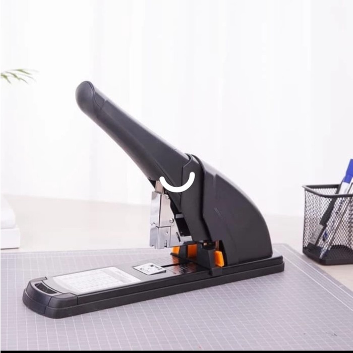 

@#@#@#] stapler heavy duty deli kode 0835 (50 less power) max 210 lembar sangat ringan