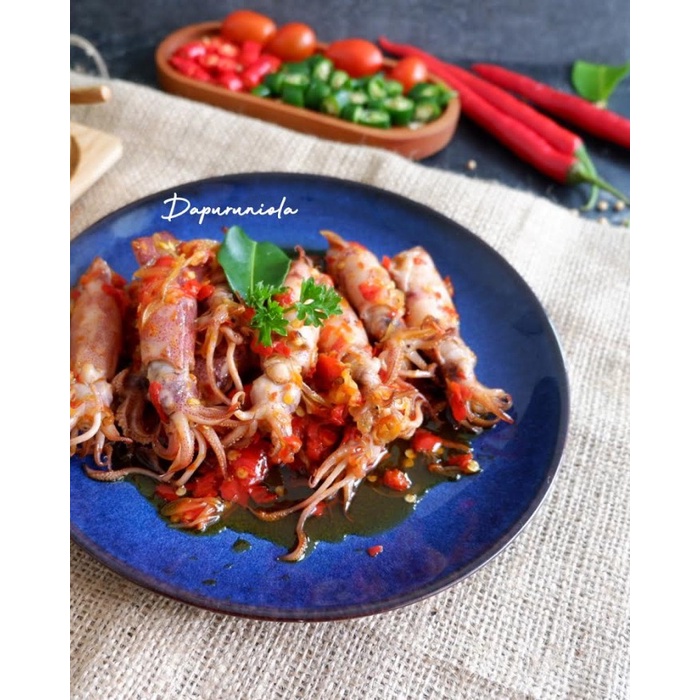 

Cumi Sambal Cetar 450 gram