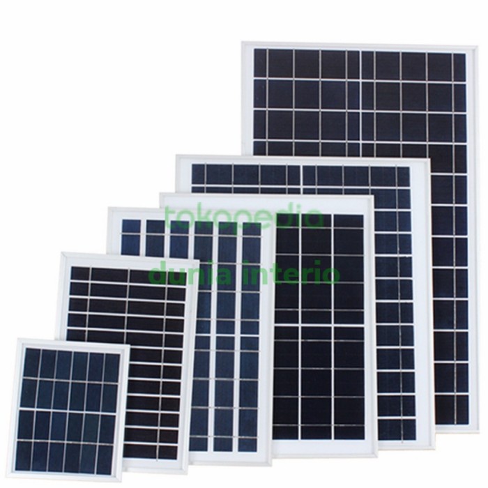 DISA HILA. PANEL SOLAR PANEL SURYA 15WP 6V PAPAN SOLAR CELL