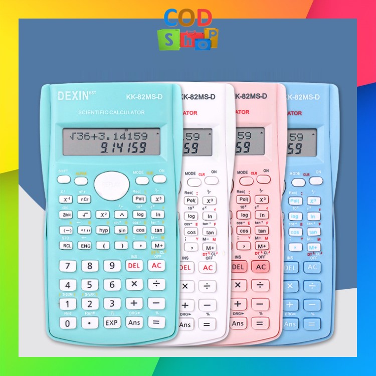 

COD - S5977 Kalkulator Sekolah / Kalkulator Scientific / Kalkulator Ilmiah 240 Fungsi / Kalkulator