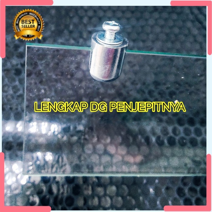 Hot Sale Kaca Ambalan Plangset Kaca Tatakan Ambalan Kaca Rak Kaca Plangset Original