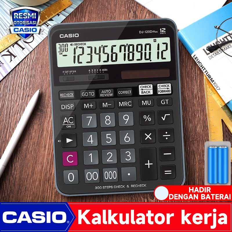 

Kalkulator Scientific Casio ilmiah MJ120D PLUS/DJ-120D PLUS Kalkulator Casio Scientific Calculator