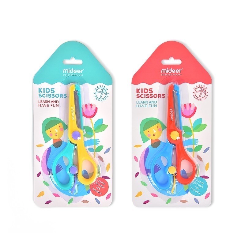 

Mideer Safety Scissors Gunting Handmade Balita Anak Aman Untuk Belajar Dw05