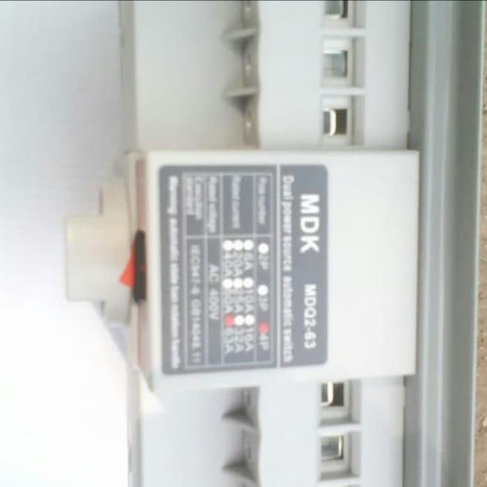 Menarik Ats 63A 4P Automatic Transfer Switch / 3Phase Otomatis Genset Ke Pln