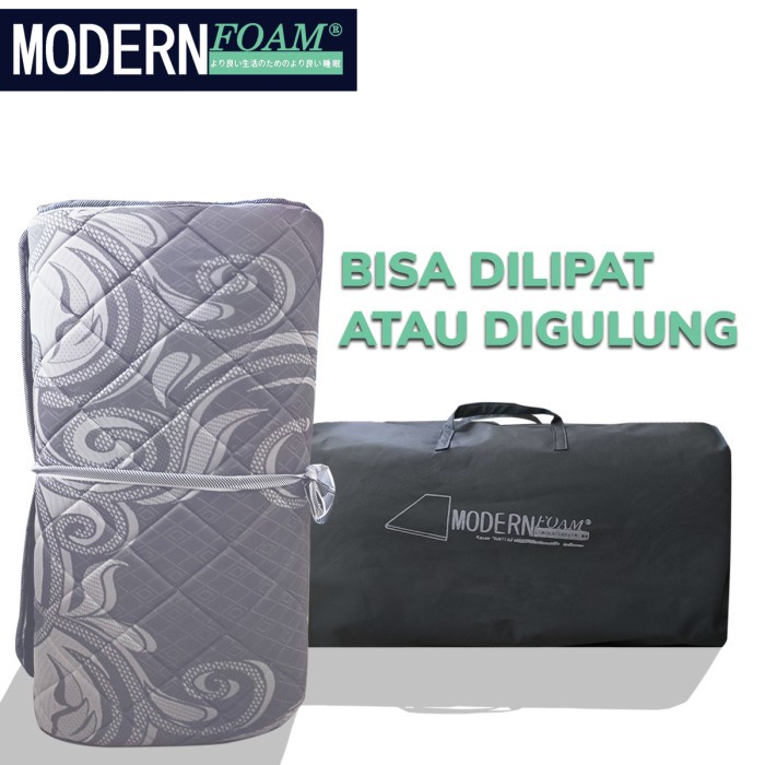 Quantum Furniture - Kasur Busa Lantai Matras Lipat Modern Foam Ukuran 90 X 200 Furniture