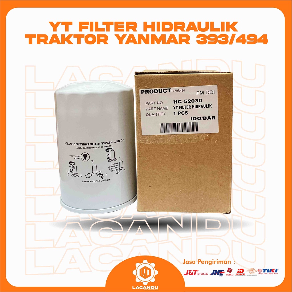 YT FILTER HIDRAULIK TRAKTOR YANMAR 393/494 FOR TRAKTOR RODA 4 LACANDU PART