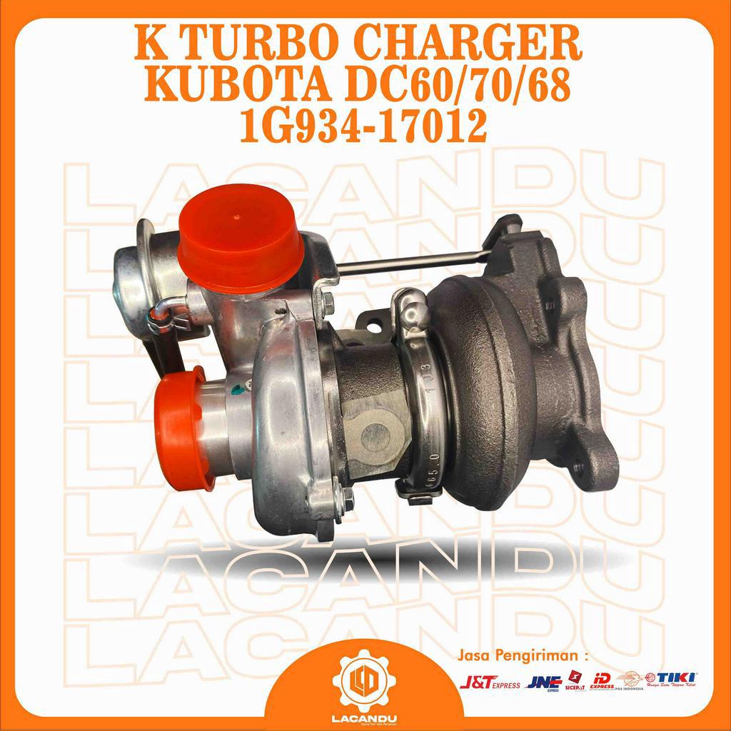 TURBO CHARGER KUBOTA DC60 DC68 DC70 KUALITAS BAGUS FOR COMBINE HARVESTER LACANDU PART