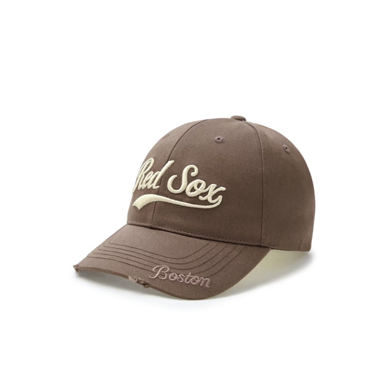Varsity Vintage Structured Ball Cap Boston Red Sox Brown