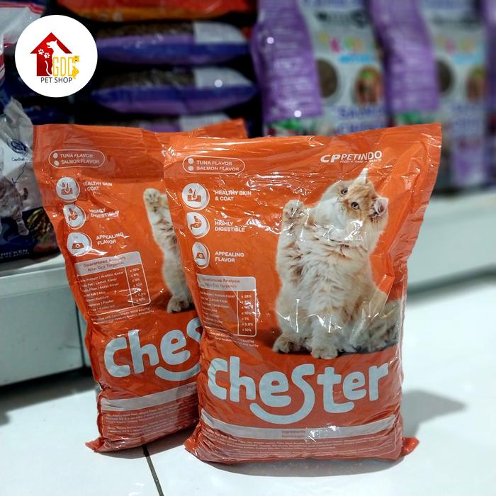 (Paket 5Kg) Chester Tuna Repack 5Kg - Makanan Kucing Dry Food