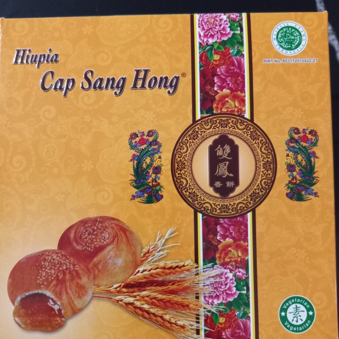 

Kuliner.Kita Hiupia Vegetarian Cap Sang Hong Isi 10Pcs