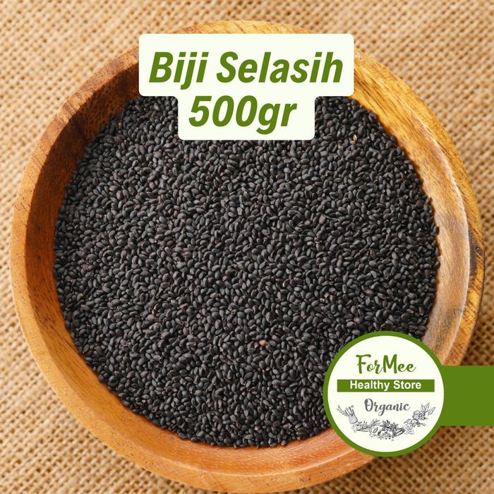 

Kuliner.Kita 500Gr Biji Selasih Super / Basil Seed / Jsr / Rempah Premium