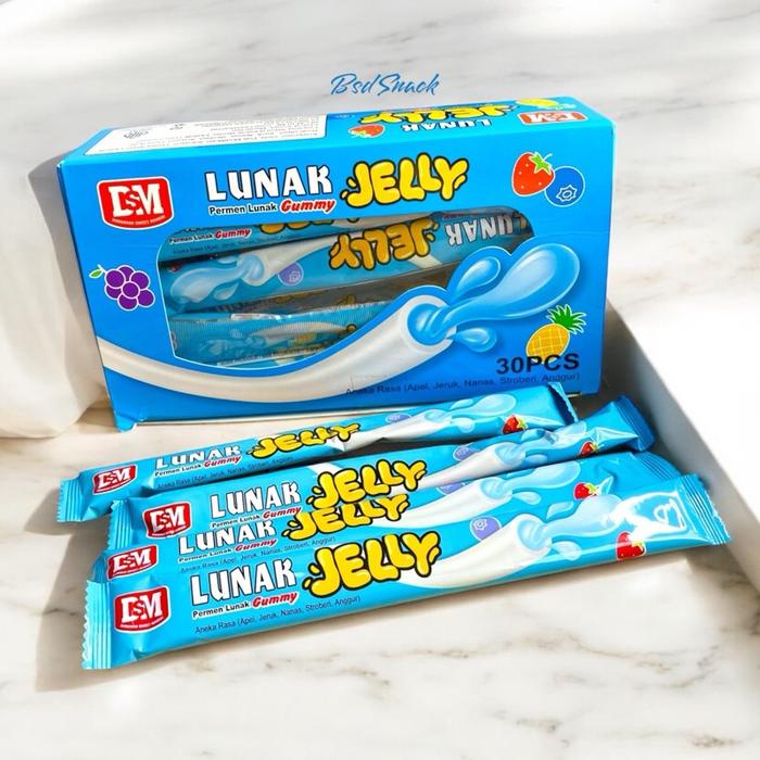 

Kuliner.Kita Permen Lunak Jelly Aneka Rasa (Isi 30Pcs)