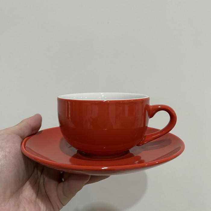 Gelas kopi keramik cappucino 250ml Latte - cangkir cup espresso cafe