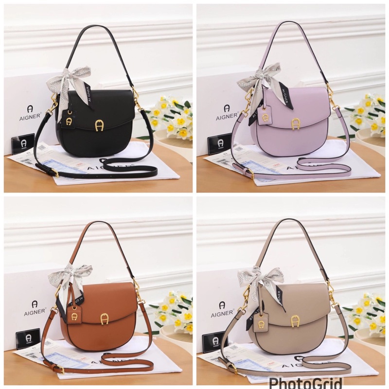 terbaru SLINGBAG AG POLOS 5291-33 FREE BOX TAS WANITA IMPORT terlaris