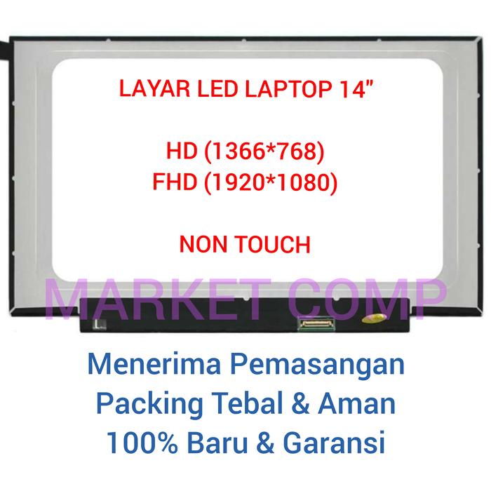 Ready LAYAR LED LCD LAPTOP HP 14 14s CF 14-CF 14s-CF 14s-CF0xxx 14s-CF1xxx 14s-CF2xxx 14s-CF3xxx
