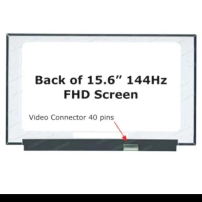 Ready LED LCD Laptop MSI Katana GF66 11UC-447ID 15.6 Inch 40 pin 144Hz