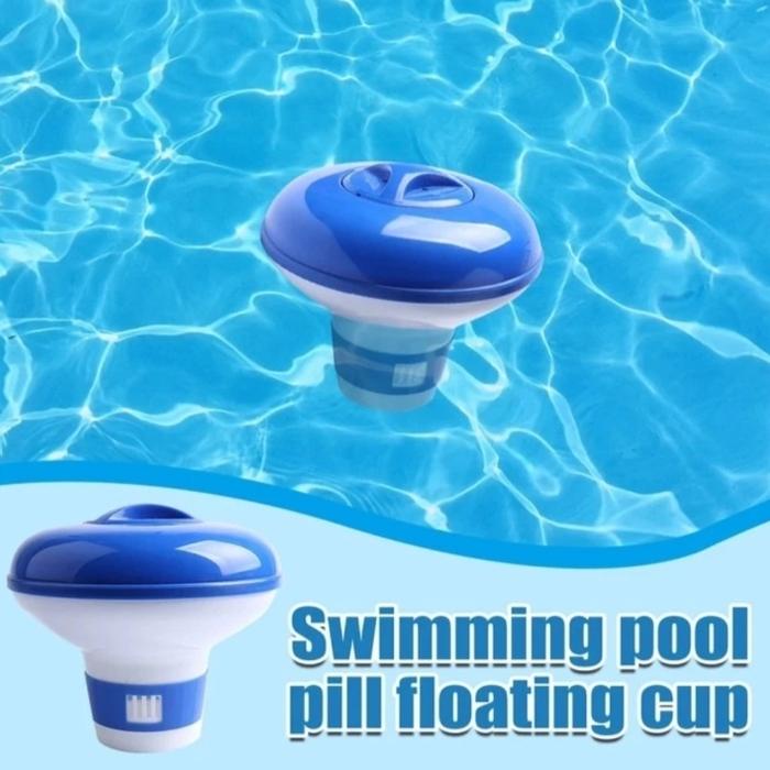 Ready floating dispenser chlorine kolam renang