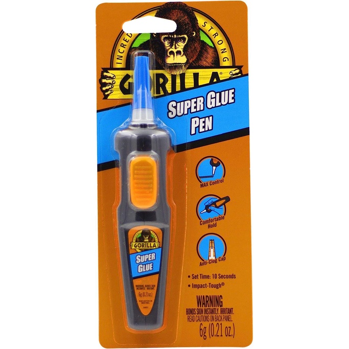 

Lem Serbaguna Dengan Da Rekat Yang Kuat Gorilla Super Glue Pen 5.5gr