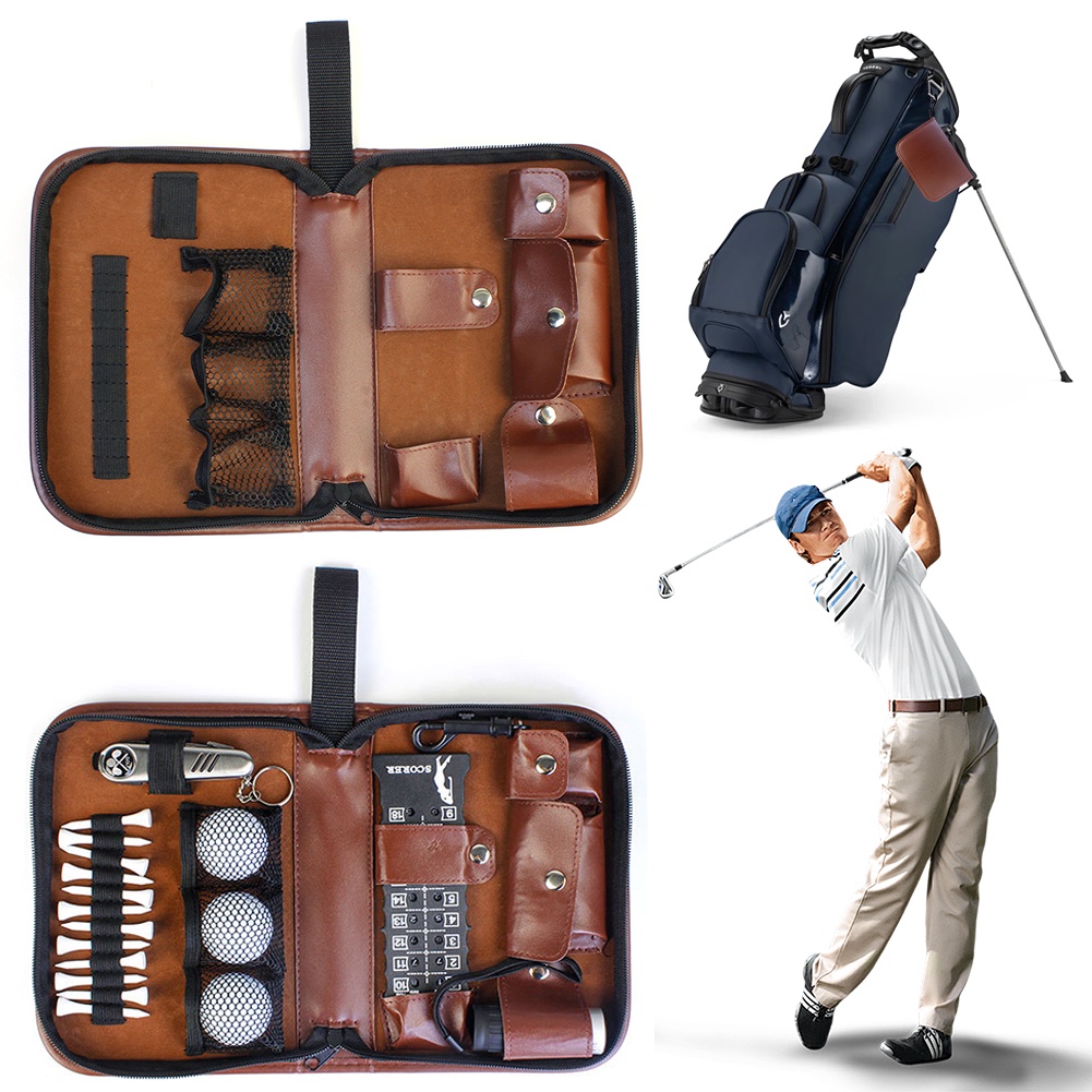Golf Balls Holder Golf Accessories Case Golf Accessories Set Organizer Case for Golf Balls