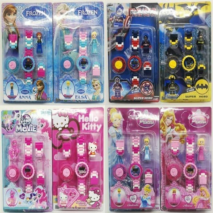 Jam Tangan Lego Ninjago / Jam Tangan Robot / Jam Tangan Anak Nin Jago