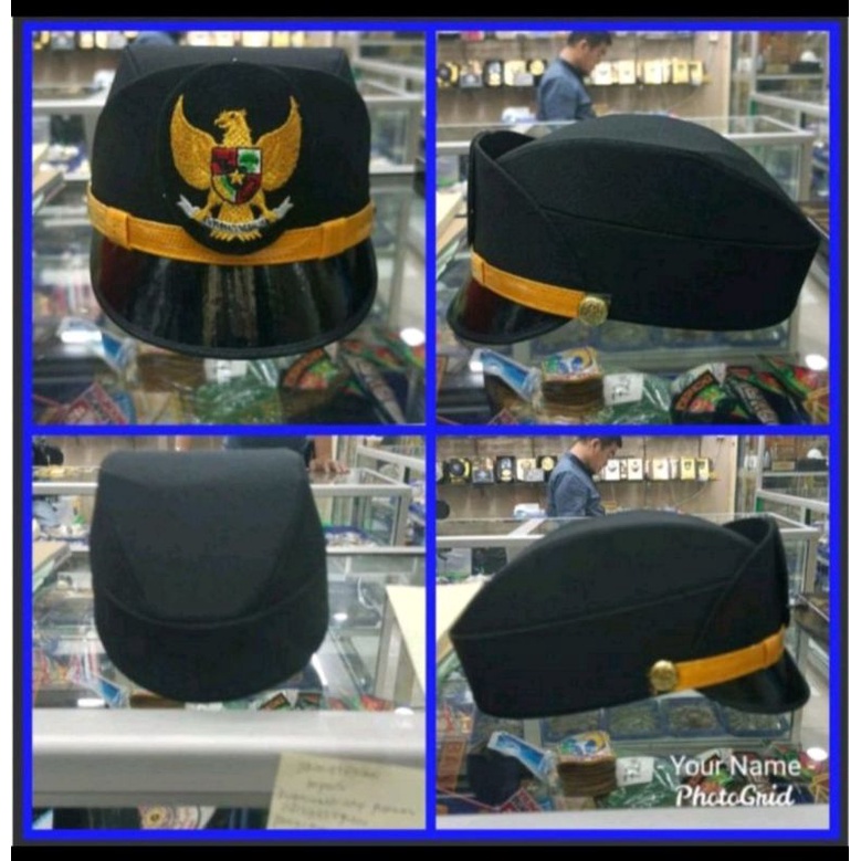 Topi pet PDU CAMAT Wanita ~ topi pad camat