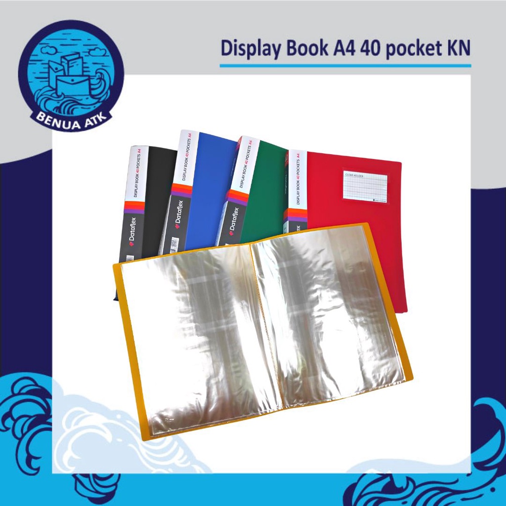 

Display Book / Clear Holder 40 Pocket + Kartu Nama A4 Dataflex DF-832