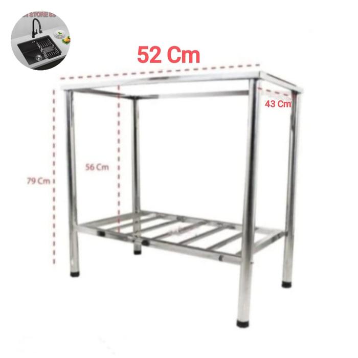 Terlaris Bak Cuci Piring Portable 5243/Kitchen Sink Portable Stainless/Bak Cuci Piring+Kaki