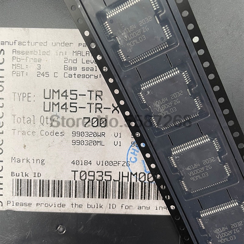 5Pcs/Lot Original 40184 QFP-64 Car Computer Board Vuerable Driver IC QFP64 IC For BOSCH