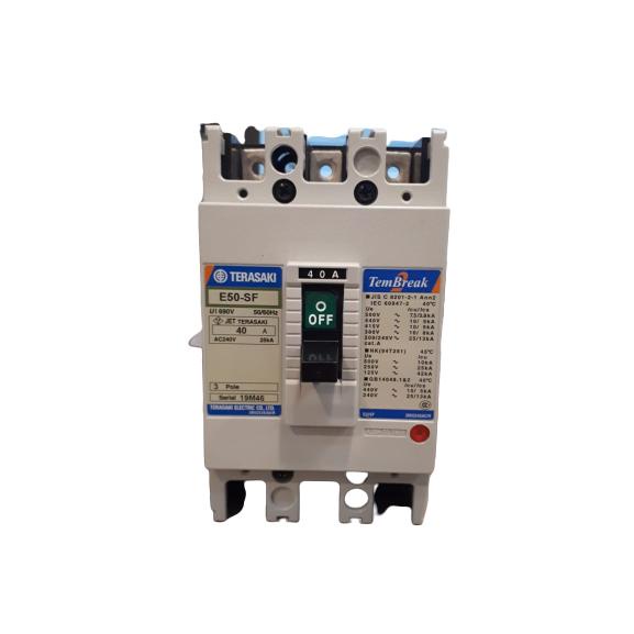 TOP MCCB TERASAKI FIXED TYPE 16KA - E50SF 3P -