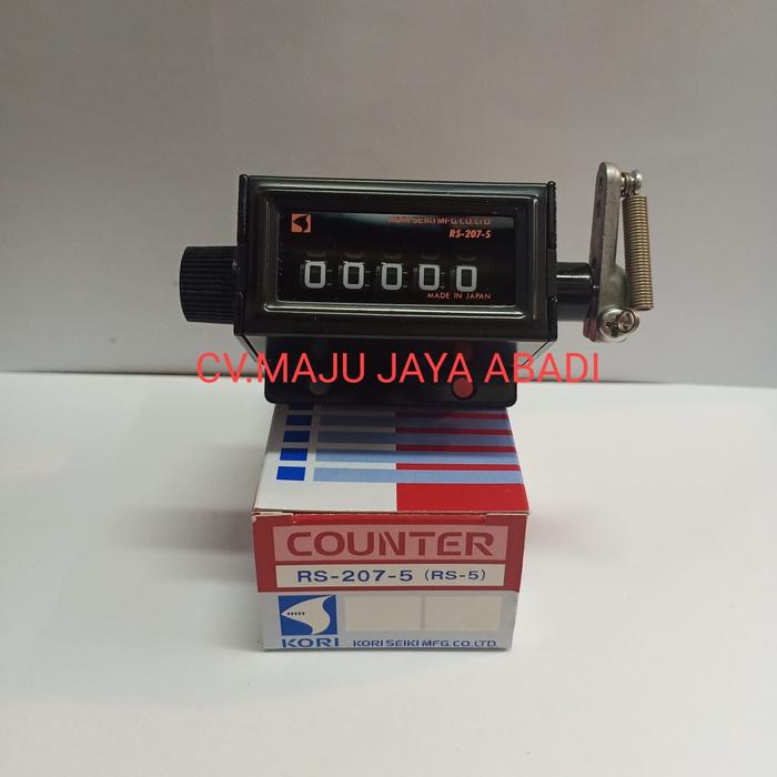 TOP COUNTER KORI RS-207-5 (RS-5) / KORI COUNTER 5 DIGIT -