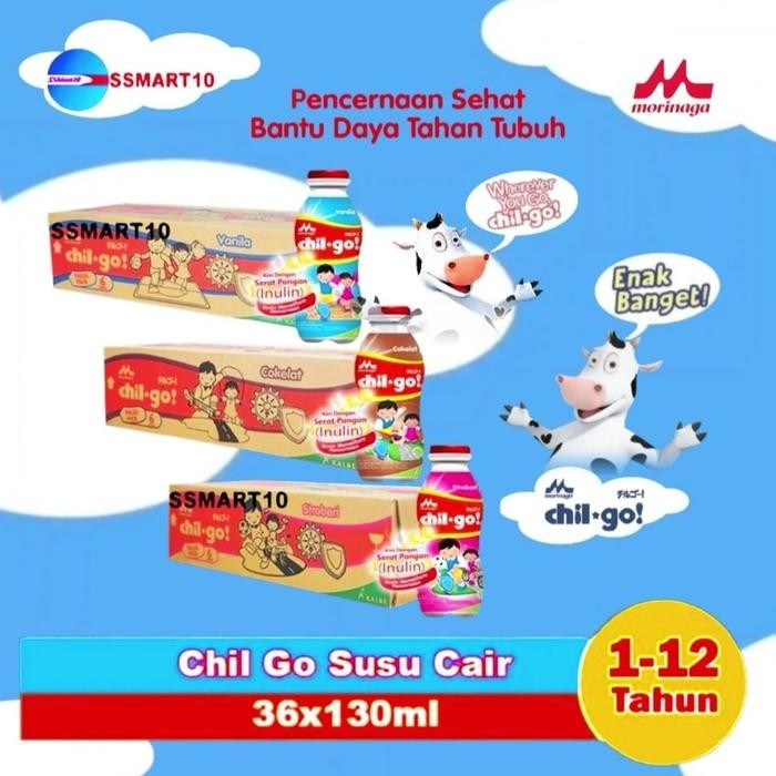 

SALE PROMO CHIL GO SUSU UHT - 36X130ML (KARTON) MILK READYY