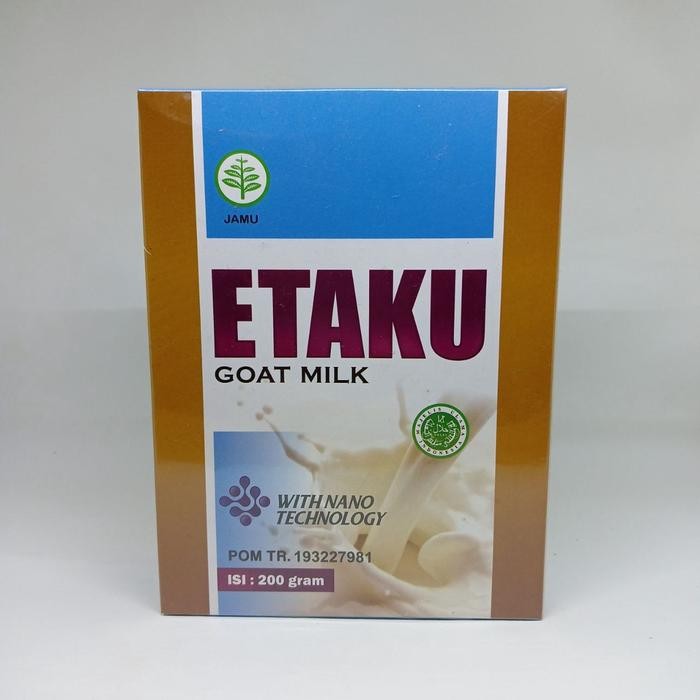 

READY STOK ETAKU GOAT MILK PENURUN KOLESTEROL PENURUN KADAR LEMAK DARAH TINGGI - SUSU KAMBING ETAWA