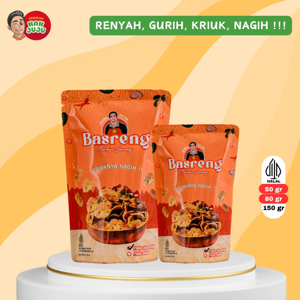 

BASRENG KOIN 80GR CEMILAN KAK JUJU