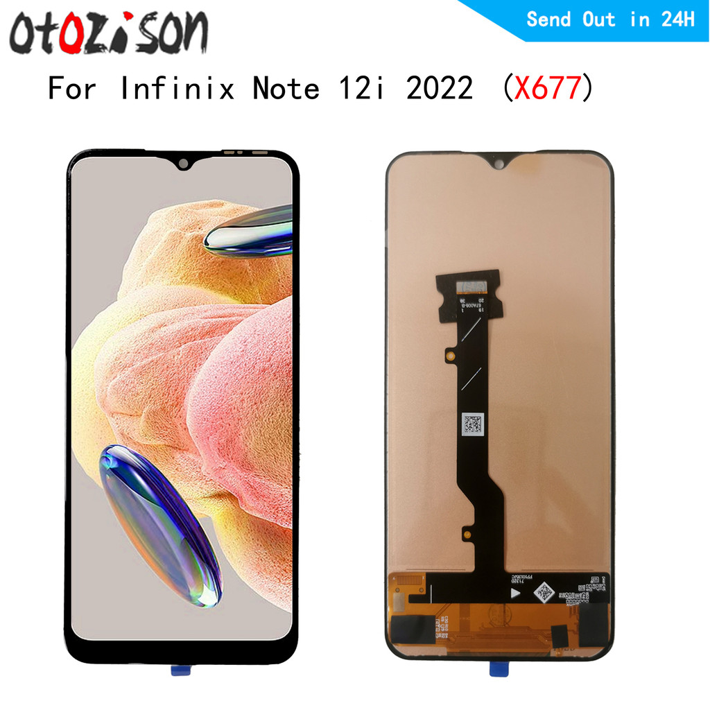X677 Lcd 6.7" Amoled Screen For Infinix Note 12I 2022 X677 Lcd Display Touch Panel Screen Digitizer
