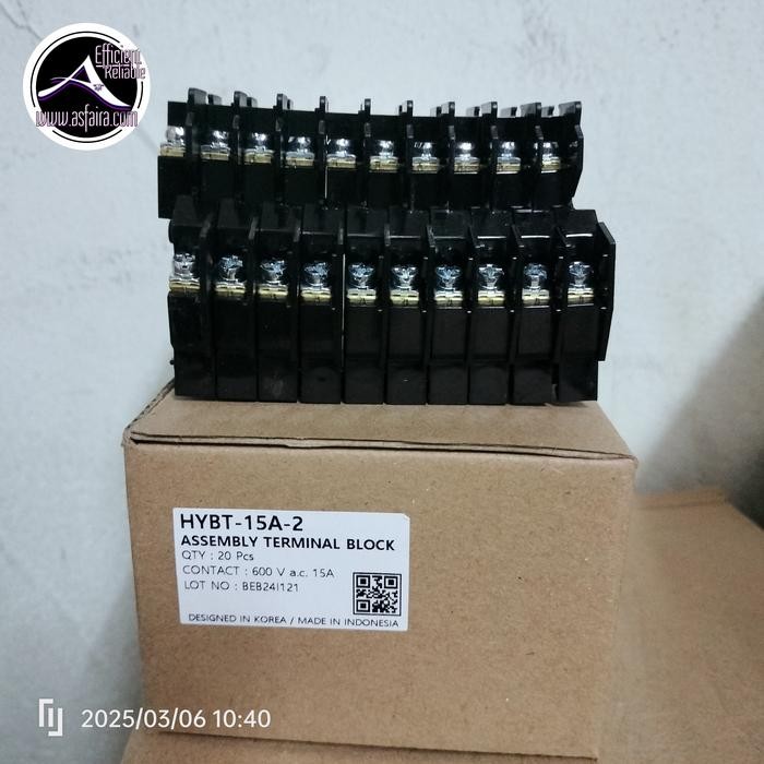 TOP TERMINAL BLOCK HANYOUNG HYBT-15A-2 -